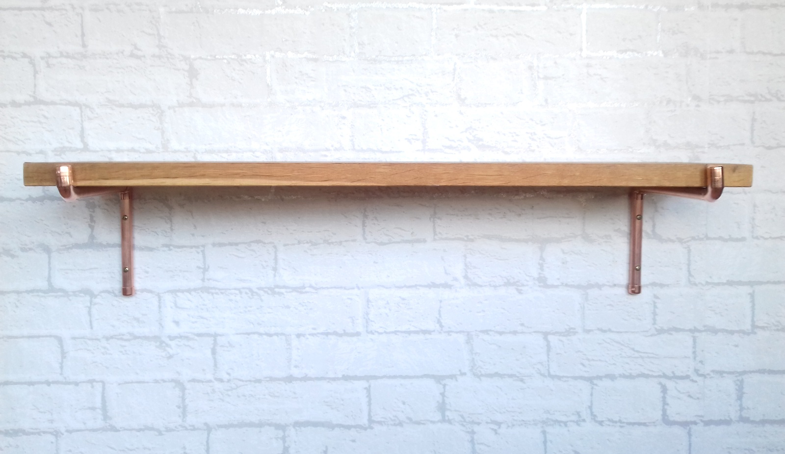 Pure Copper Shelf Bracket / Support - Closed End | Based ...